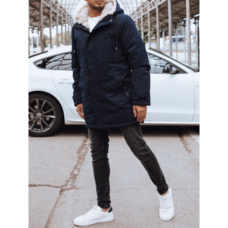 Pánská zimní bunda ORA tmavě modrá