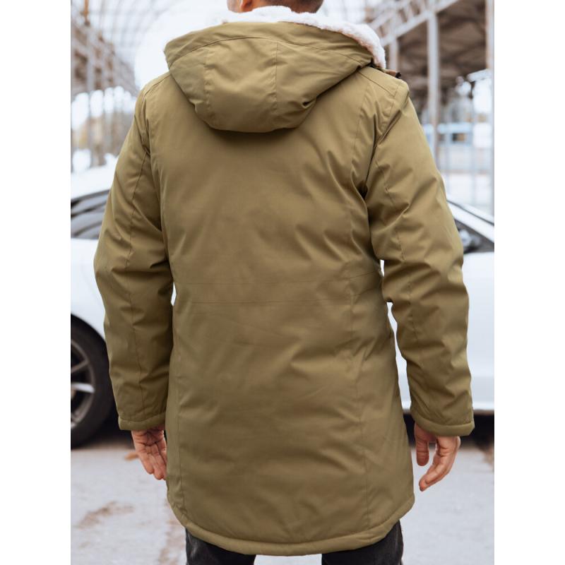 Pánská zimní bunda IMMA tmavě béžová