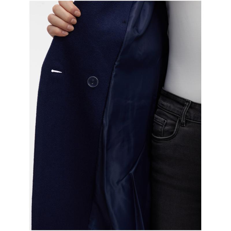 Sötétkék női kabát