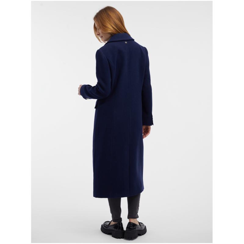 Sötétkék női kabát