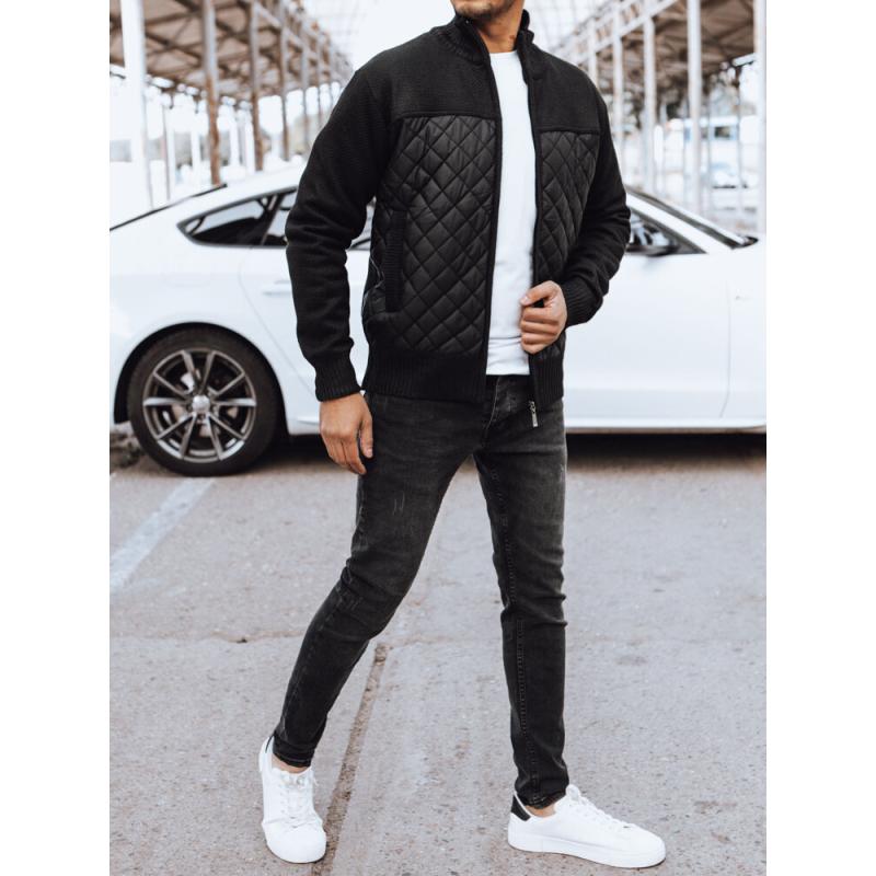 Pánska prešívaná bunda OPA čierna