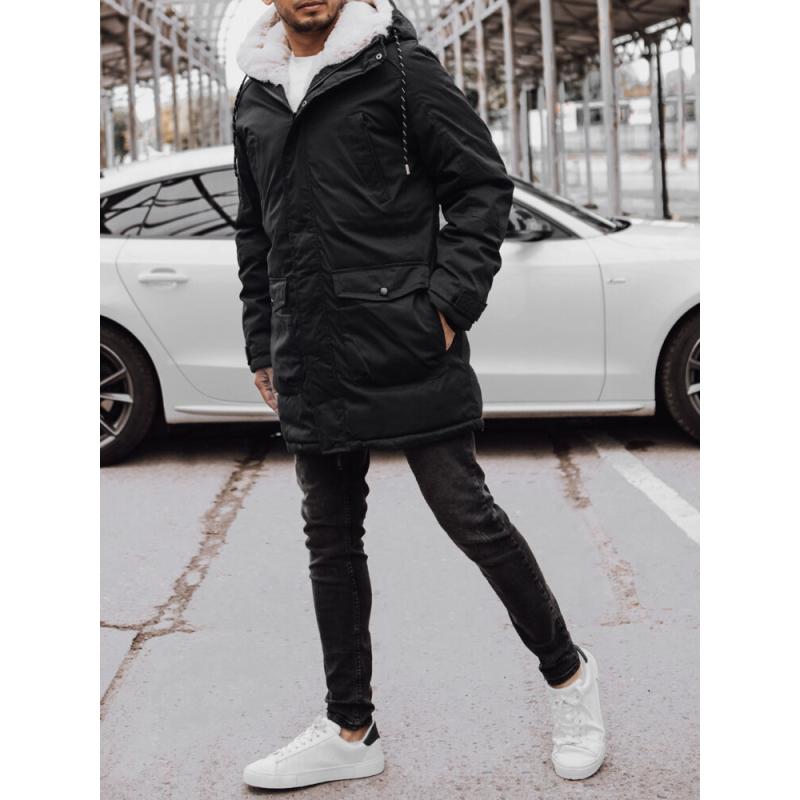 Pánská zimní bunda DISS černá