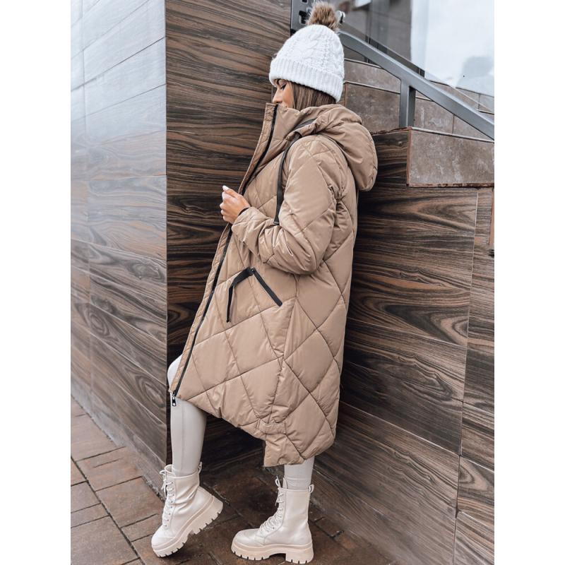 Dámská bunda oversize MELODY béžová