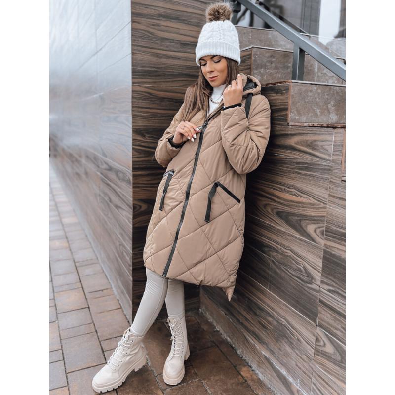 Dámská bunda oversize MELODY béžová