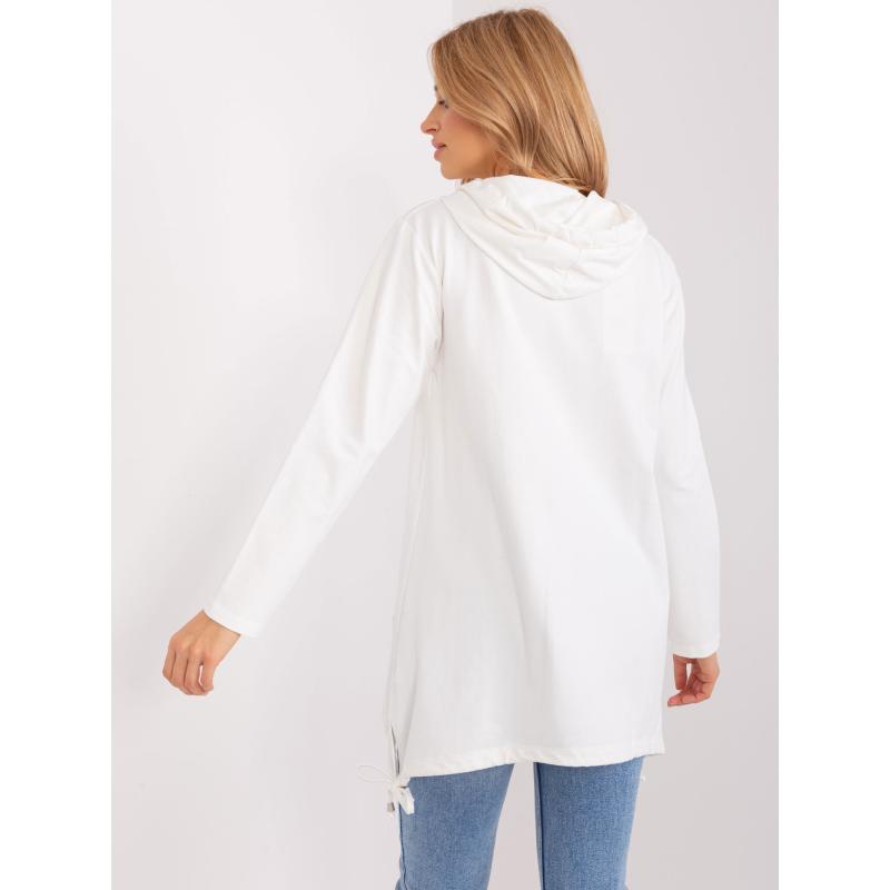 Dámská mikina z bavlněné směsi ABDUL ecru