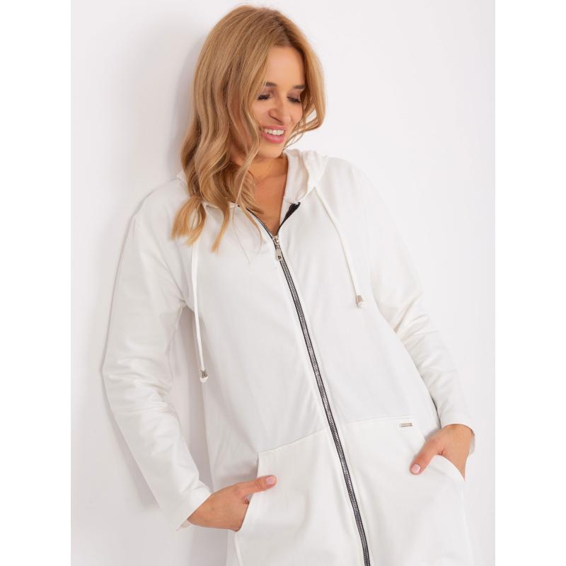 Dámská mikina z bavlněné směsi ABDUL ecru