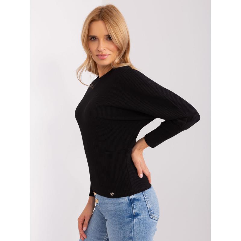 Női blúz BASIC FEEL GOOD fekete