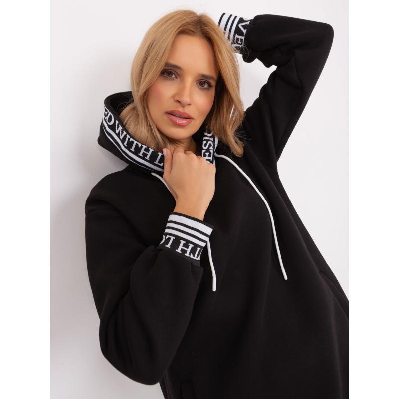 Női ruha zsebekkel ALI fekete