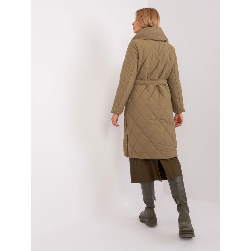 Dámská bunda s prošíváním ALVINA khaki 