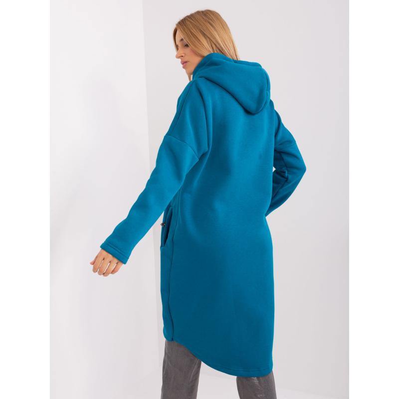 Dámská mikina s kapsami Tina RUE PARIS námořnická 