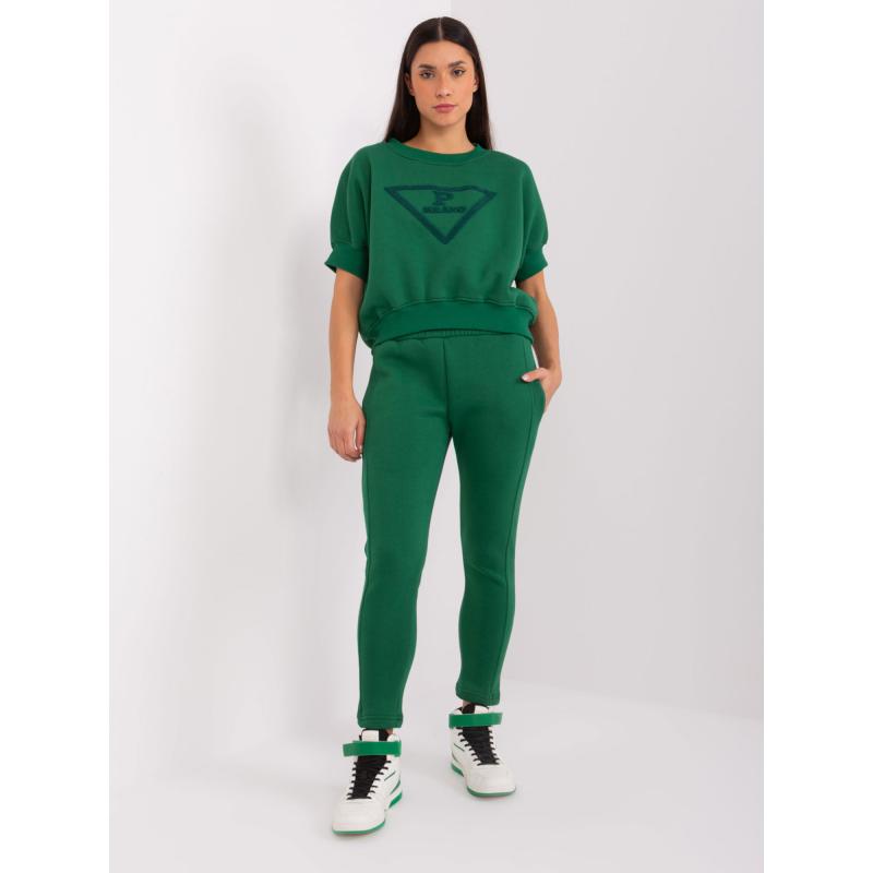 Dámská souprava s vložkami ABEL tmavě zelená 