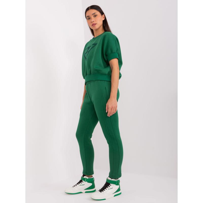 Dámská souprava s vložkami ABEL tmavě zelená 