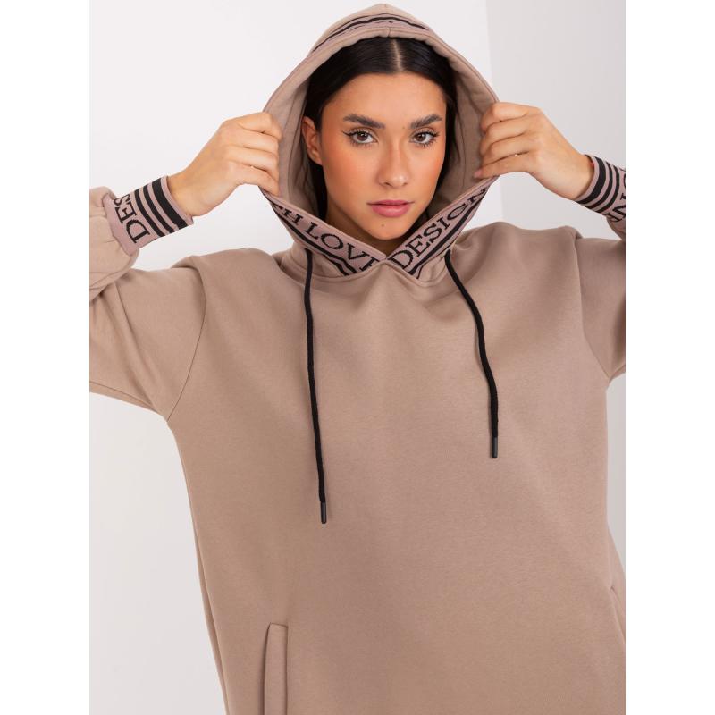 Női ANGE ruha sötétbézs