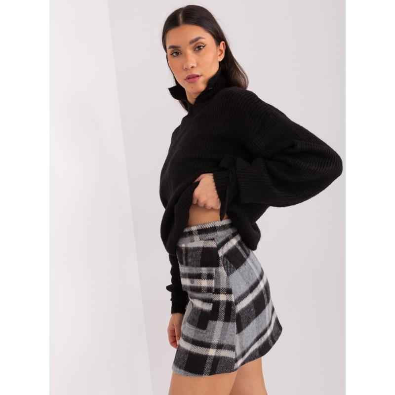 Dámská sukně s kapsami HOWELL tmavě šedá 