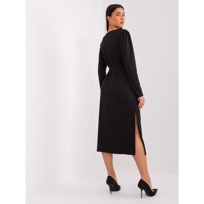 Dámské šaty s rozparky KOKI černé