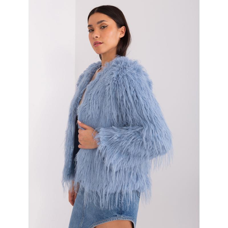 Dámská bunda s podšívkou PREA šedomodrá 