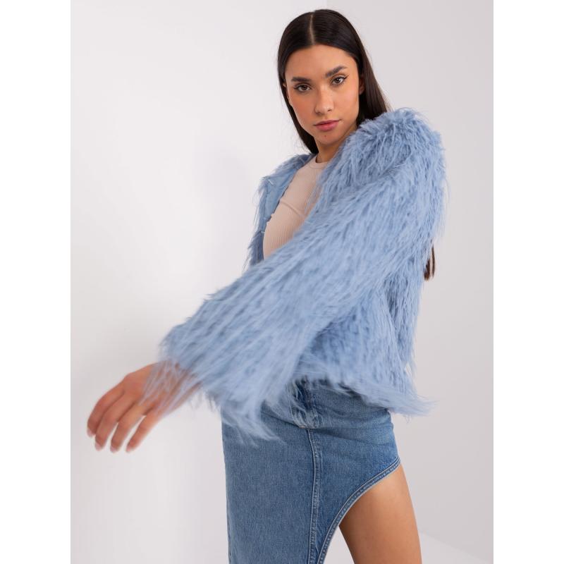 Dámská bunda s podšívkou PREA šedomodrá 