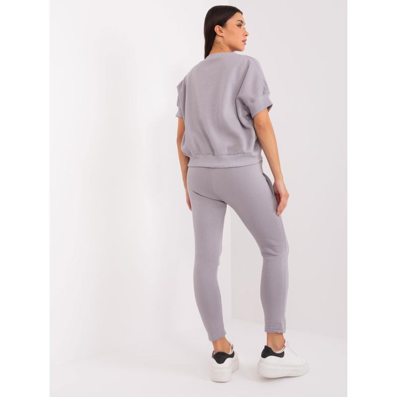 Dámská souprava s nášivkou ANOTNIA šedá