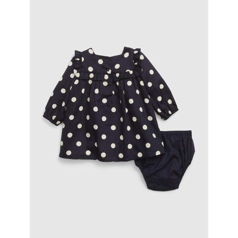 Detské bodkované šaty