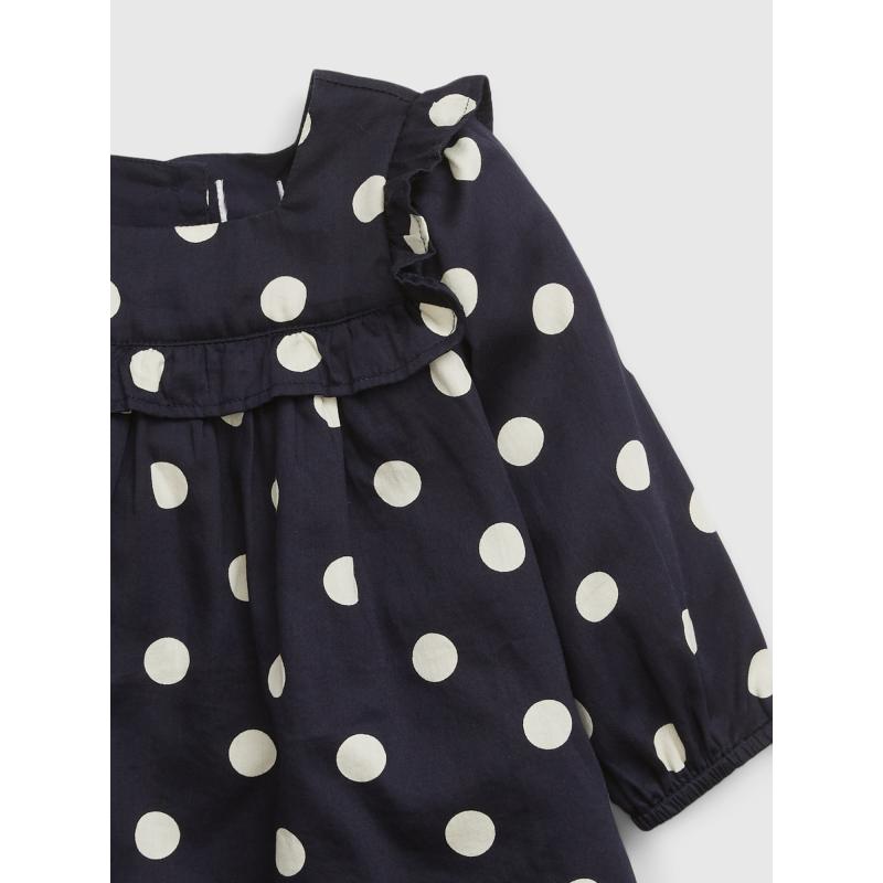Detské bodkované šaty