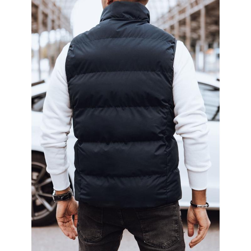 Pánská prošívaná vesta LORAI tmavě modrá