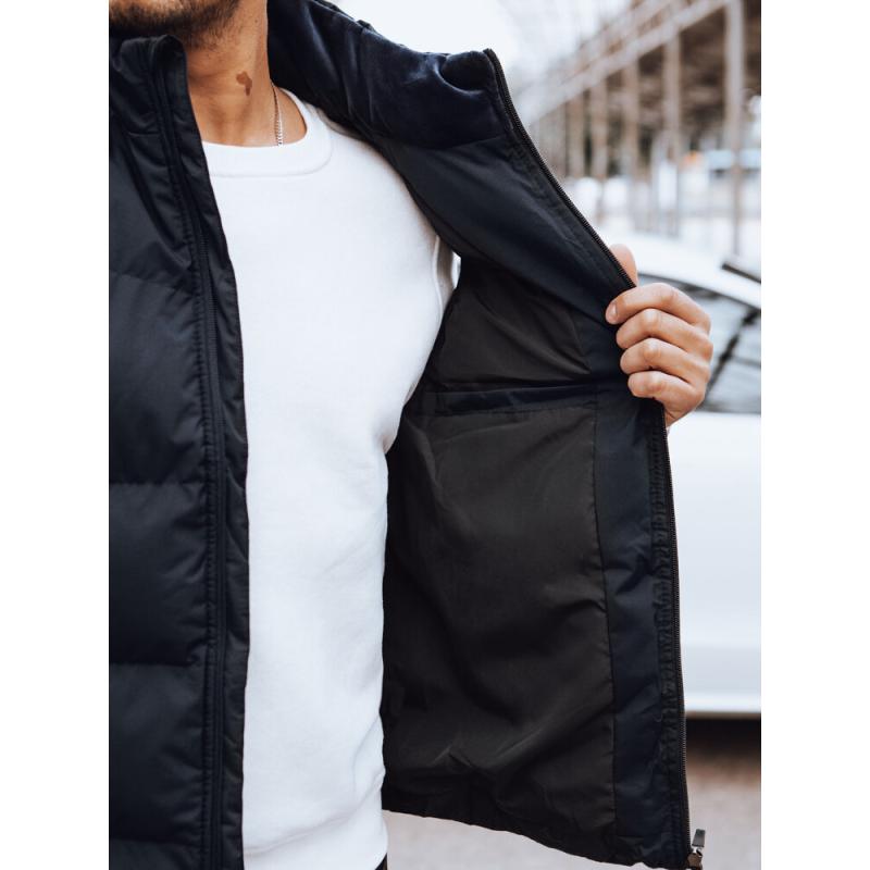 Pánská prošívaná vesta LORAI tmavě modrá