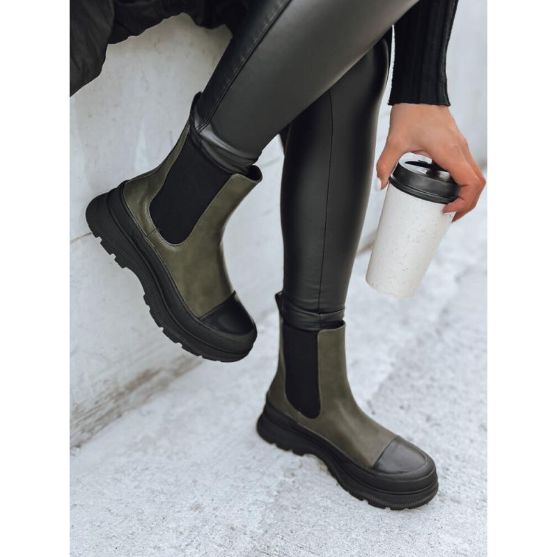 Dámské boty DENTAR zelené