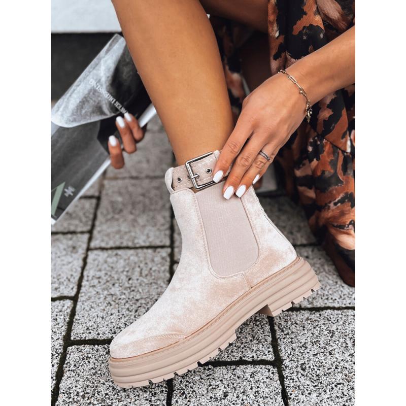 Dámske čižmy MADDEN béžové