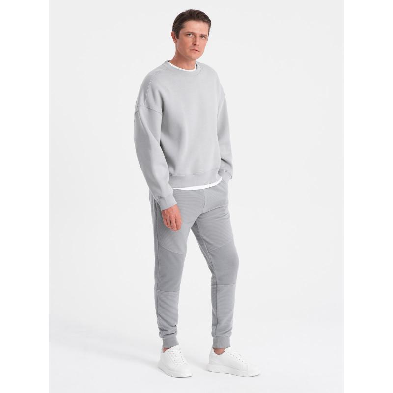 Pánske tepláky V5 OM-PASK-0127 sivé