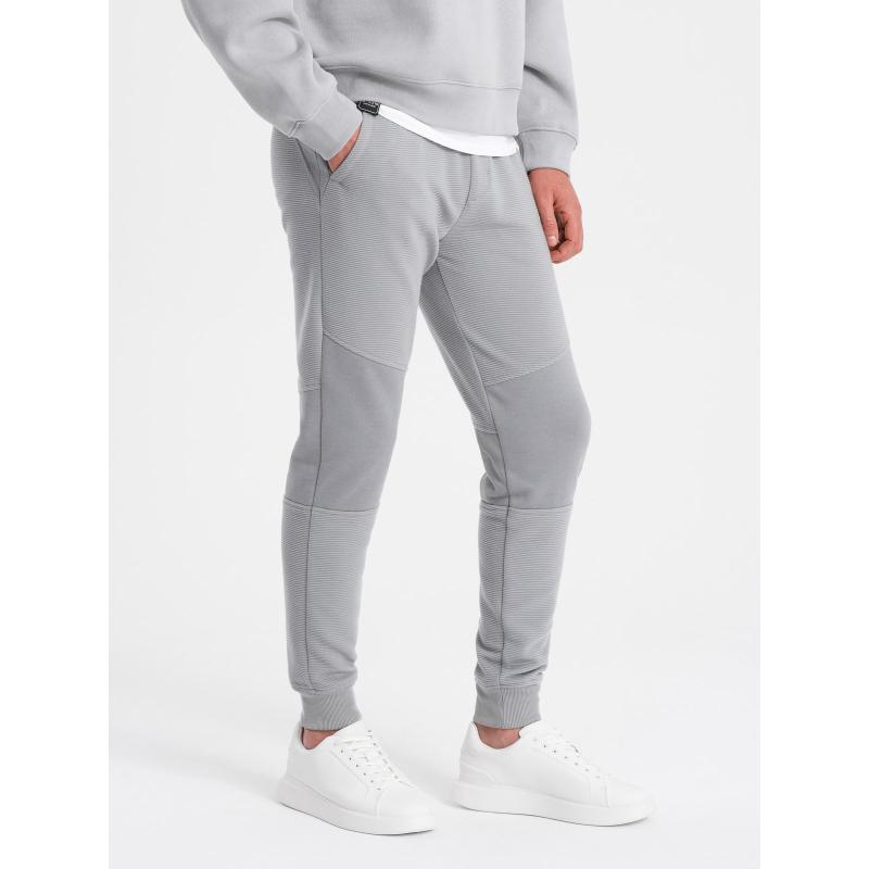 Pánske tepláky V5 OM-PASK-0127 sivé