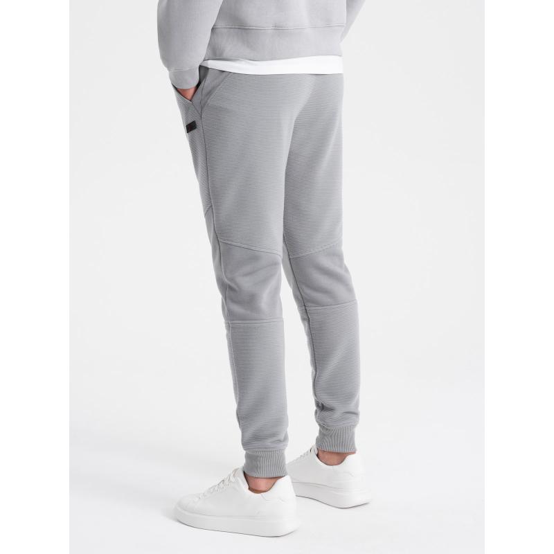 Pánske tepláky V5 OM-PASK-0127 sivé