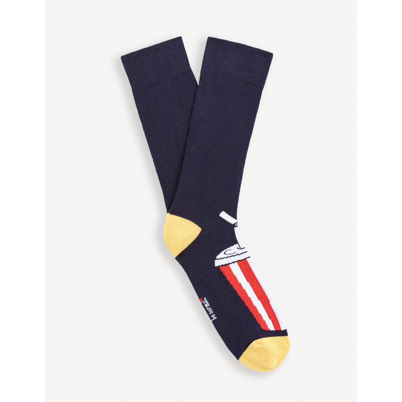 Magas zokni Soda Dark m