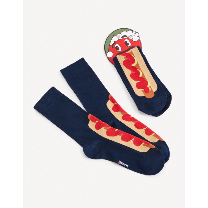 Ponožky Hot Dog Tmavě m