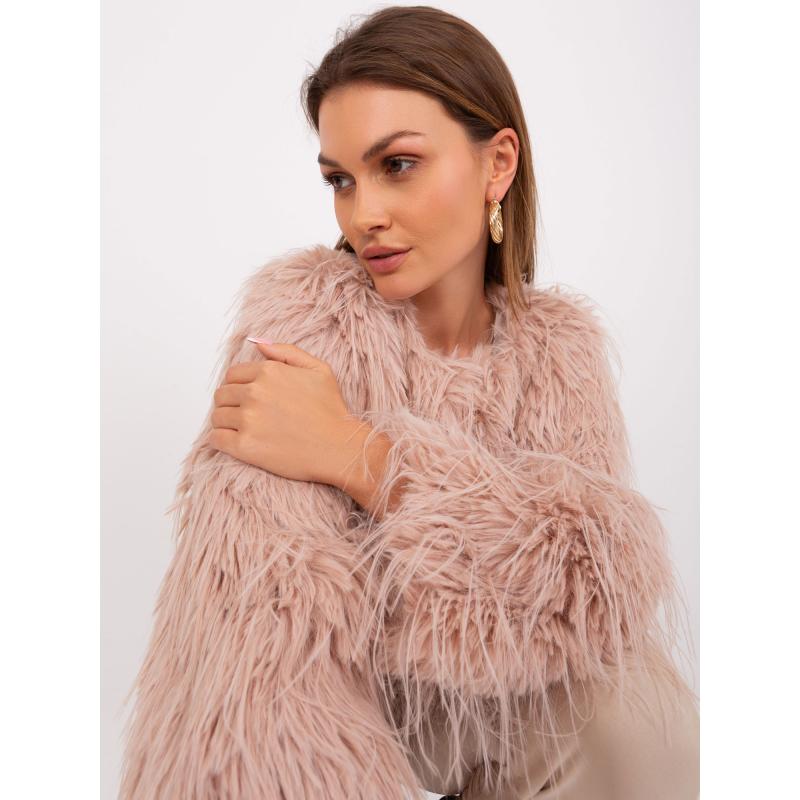 Női dzseki zsebekkel CIMI rózsaszínű