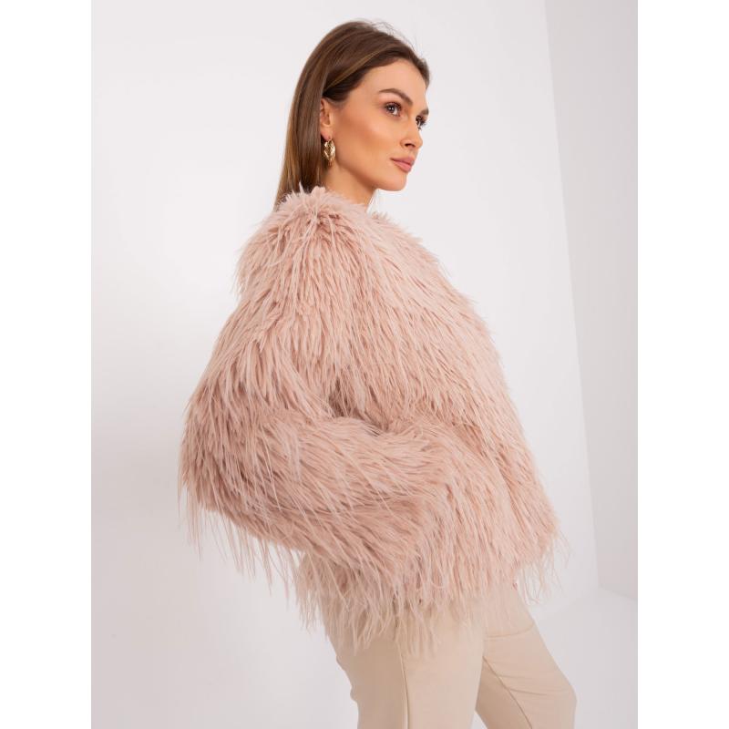 Női dzseki zsebekkel CIMI rózsaszínű