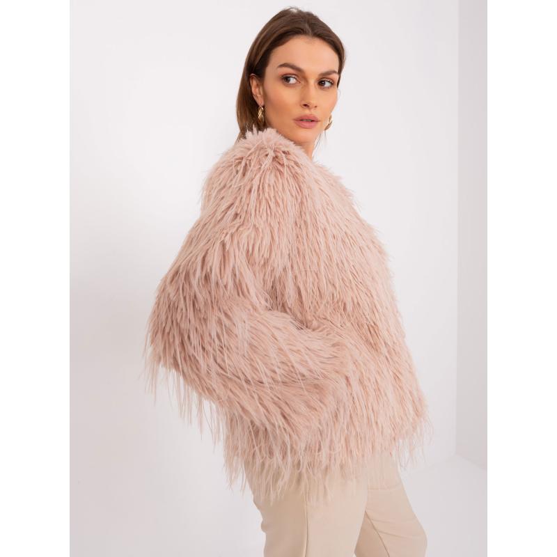 Női dzseki zsebekkel CIMI rózsaszínű