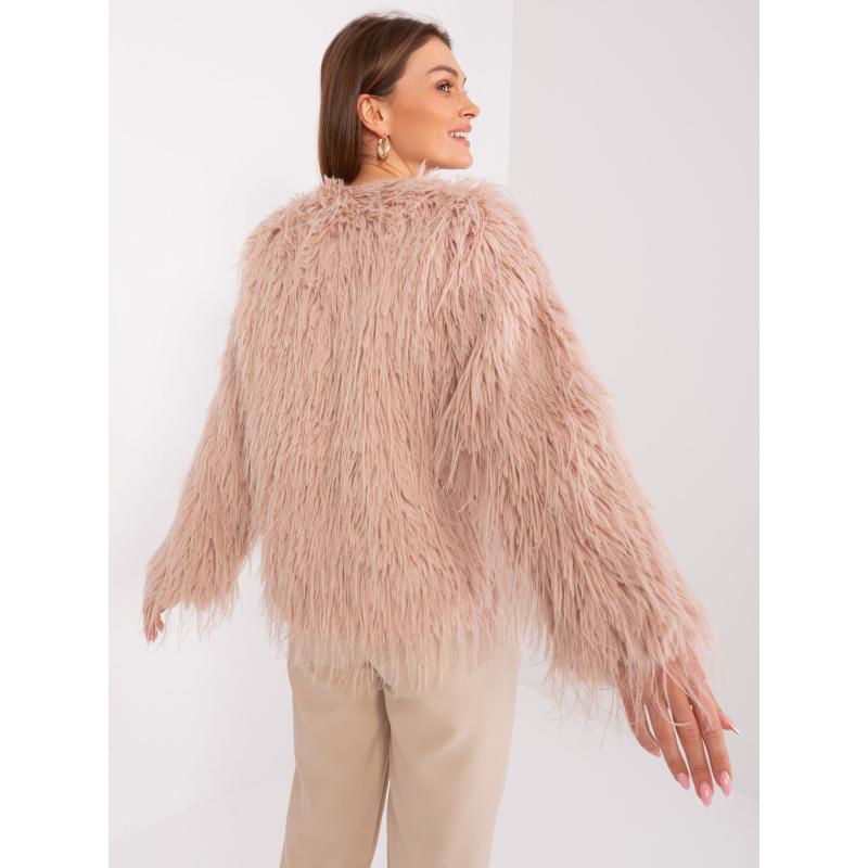 Női dzseki zsebekkel CIMI rózsaszínű