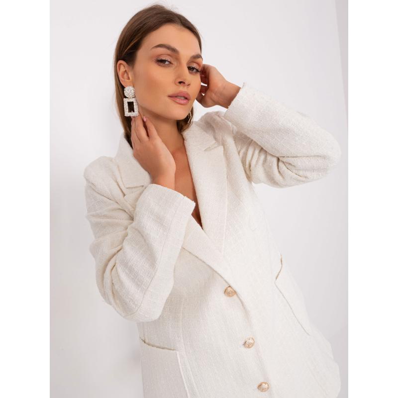 Dámské sako STRUA krémové 