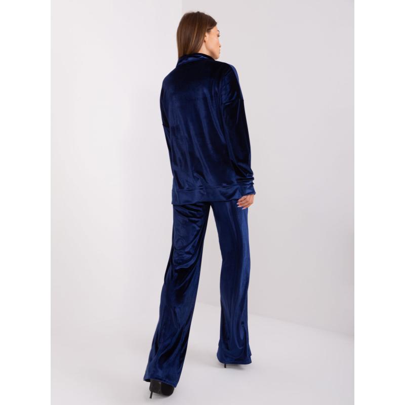 Dámský komplet s halenkou OKIMA námořnicky modrý