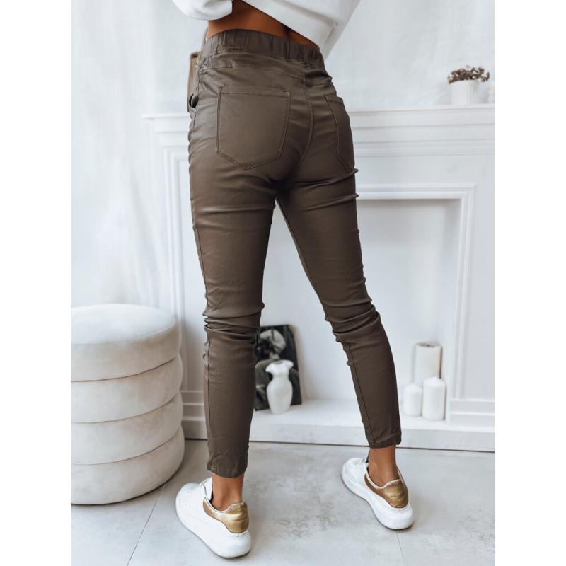 Dámské kalhoty LIZZY tmavě béžové