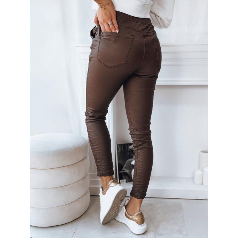 Dámské kalhoty LIZZY hnědé