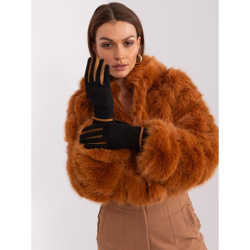 Dámské rukavice ELEGANCE černé 