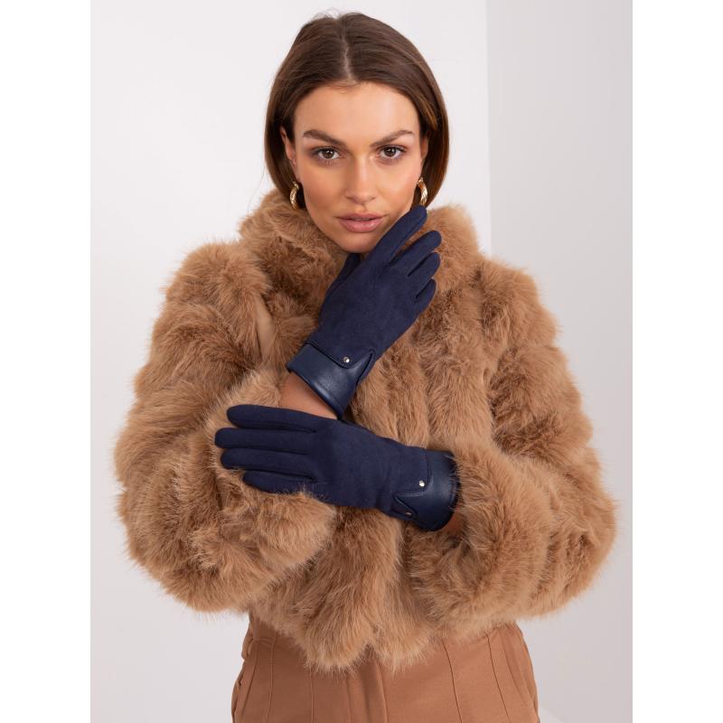 Dámské hmatové rukavice TOUCH tmavě modré 