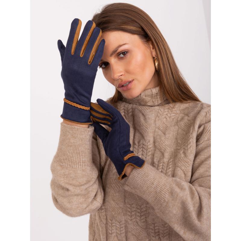Dámské rukavice ELEGANCE tmavě modré 