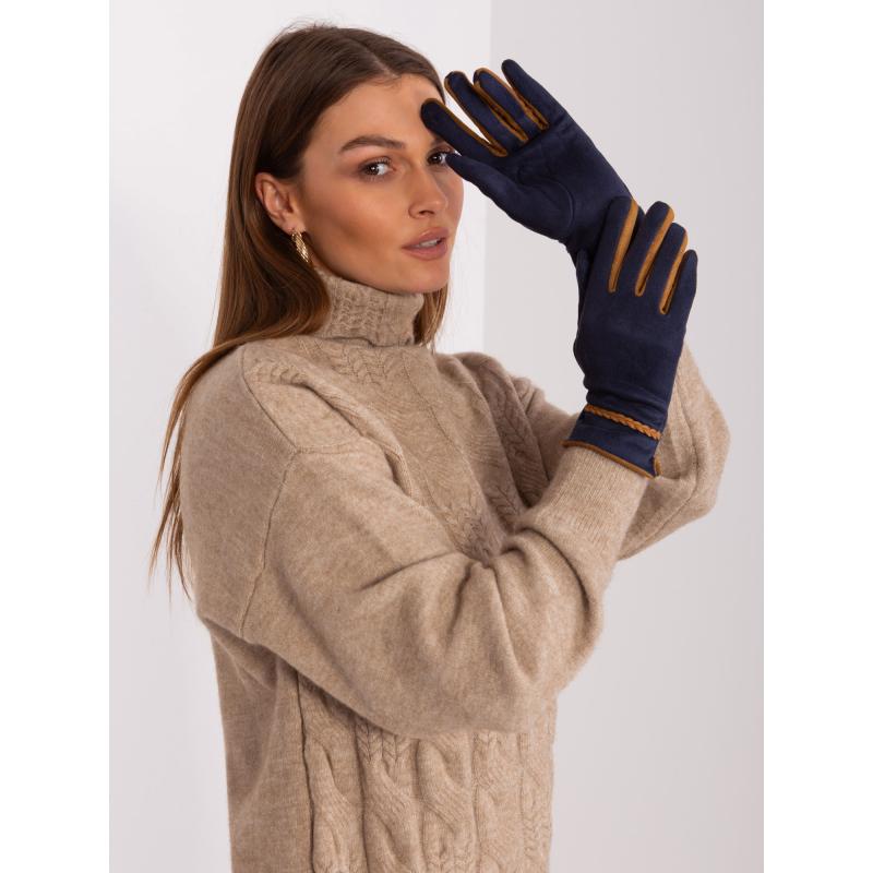 Női kesztyű ELEGANCE sötétkék