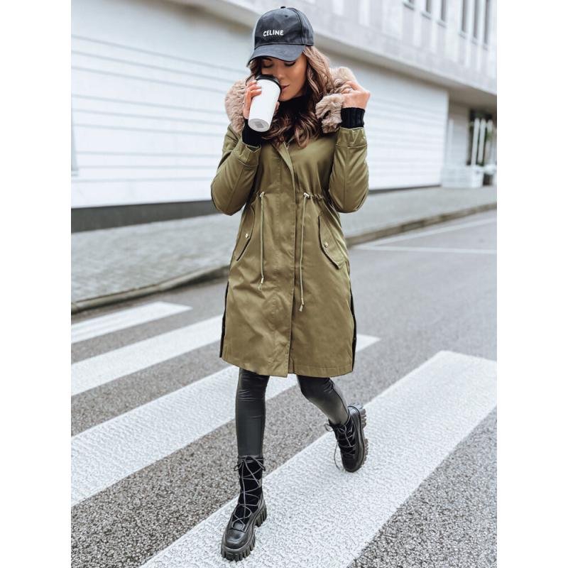 Dámska zimná bunda NADER zelená