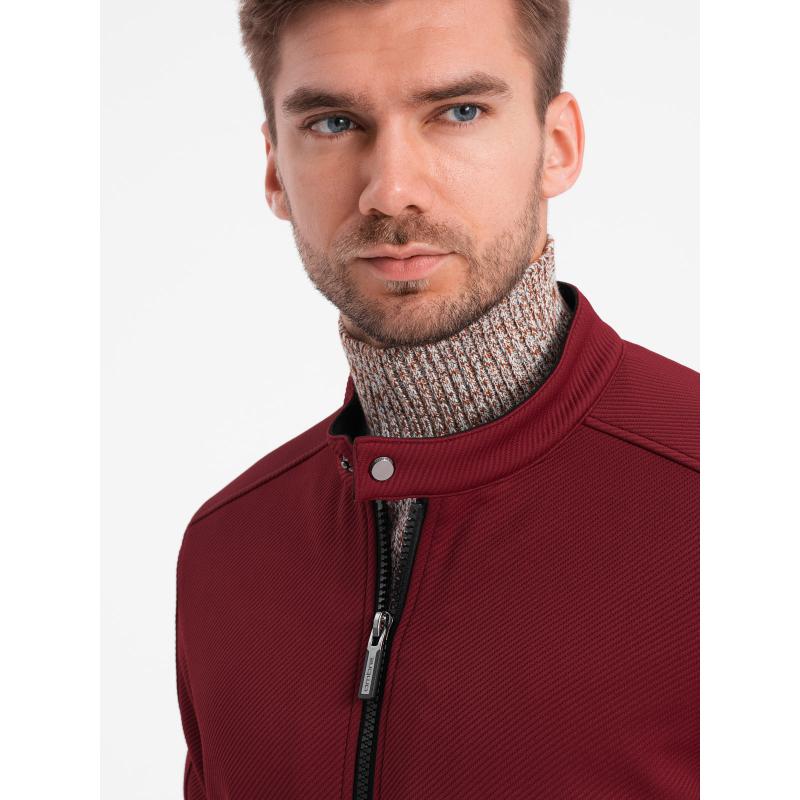 Pánská bunda BIKER bordó 
