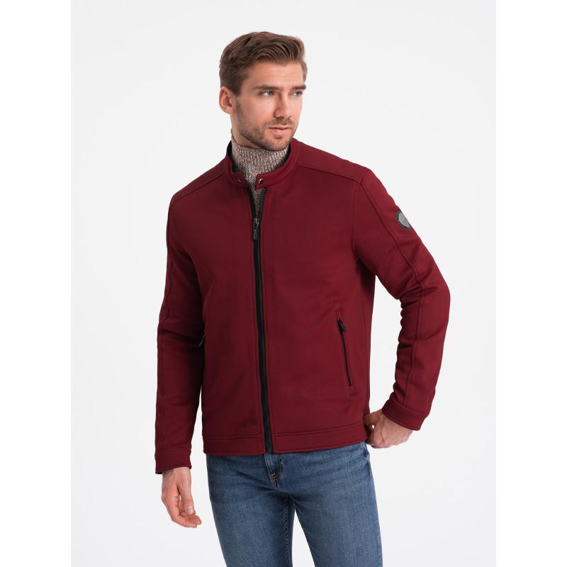 Pánská bunda BIKER bordó 