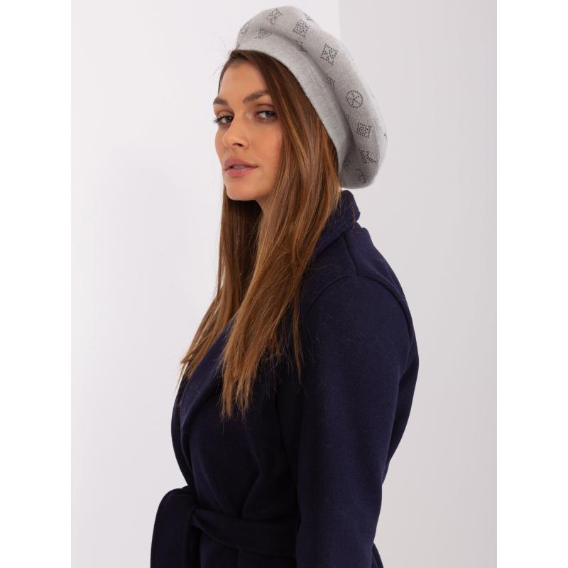 Női barett ABIGAIL világosszürke