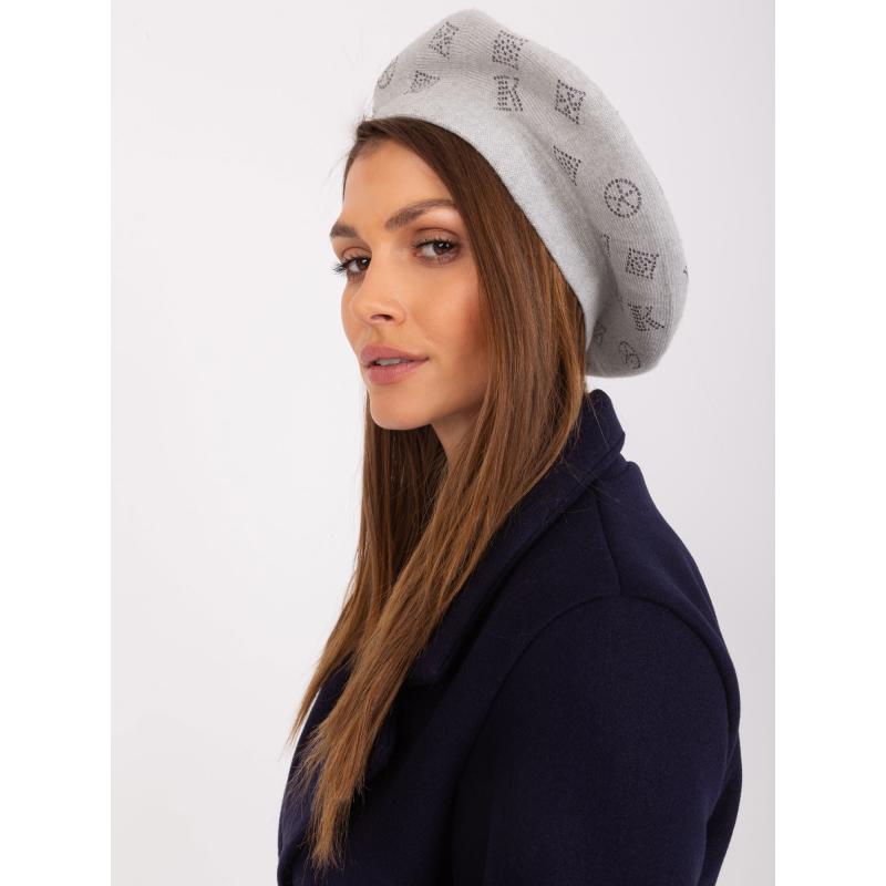 Női barett ABIGAIL világosszürke